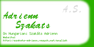 adrienn szakats business card